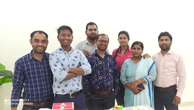 - Birthday Celebration of employee-Smartlogics Meerut