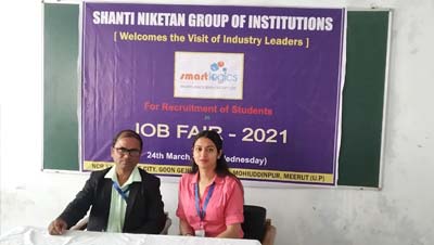Our job fair at shanti niketan vidyapeeth-Smartlogics