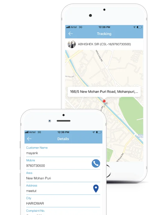 Technician Tracking by App-SmartLogics